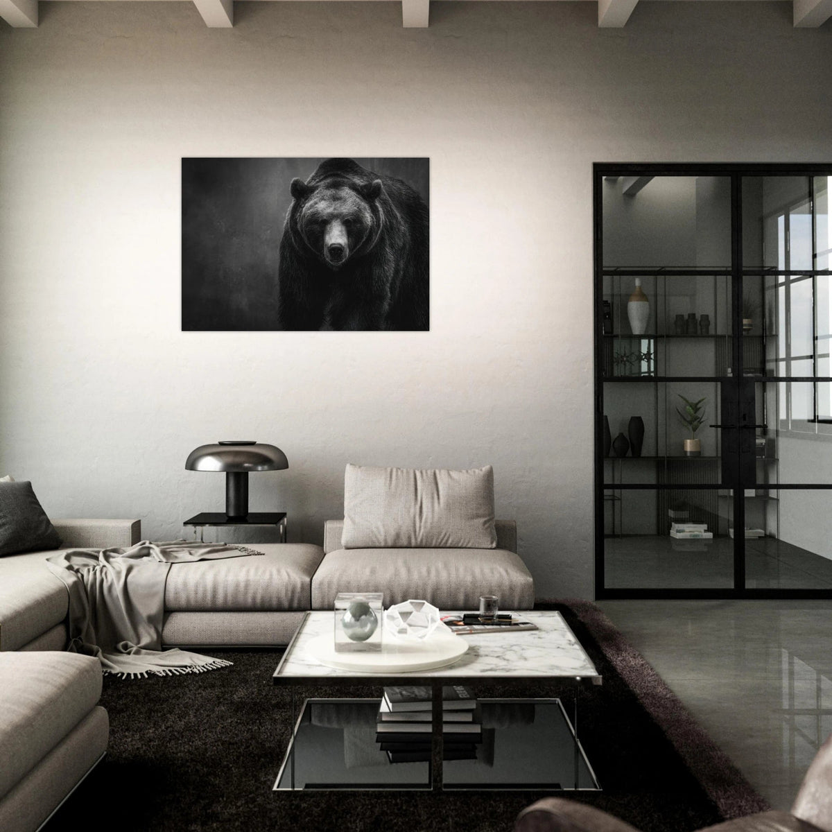 Grizzly Bear Front 0 - Shop Ai Art WebShop - Digital Art online Store