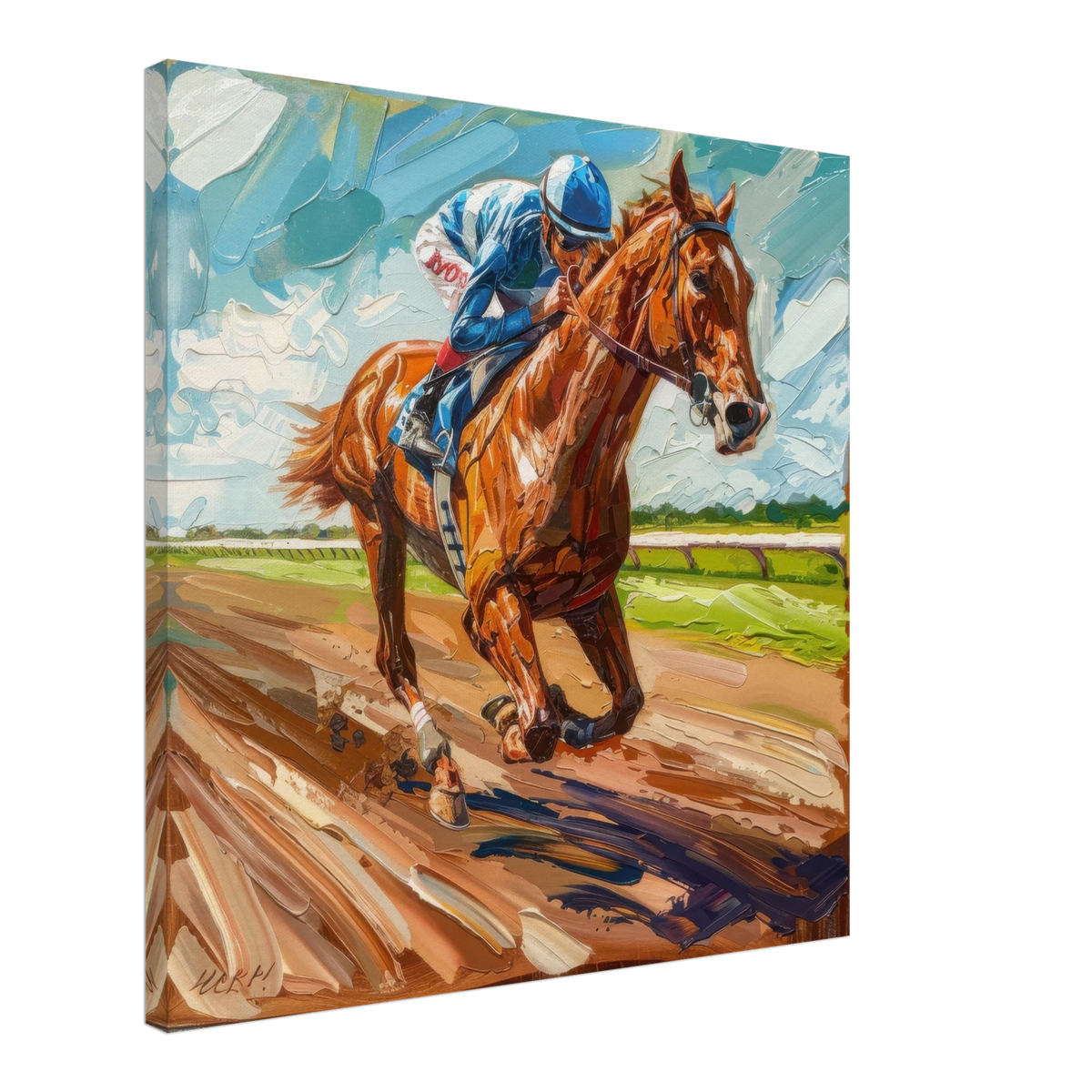 Horse Racing - Shop Ai Art WebShop - Digital Art online Store
