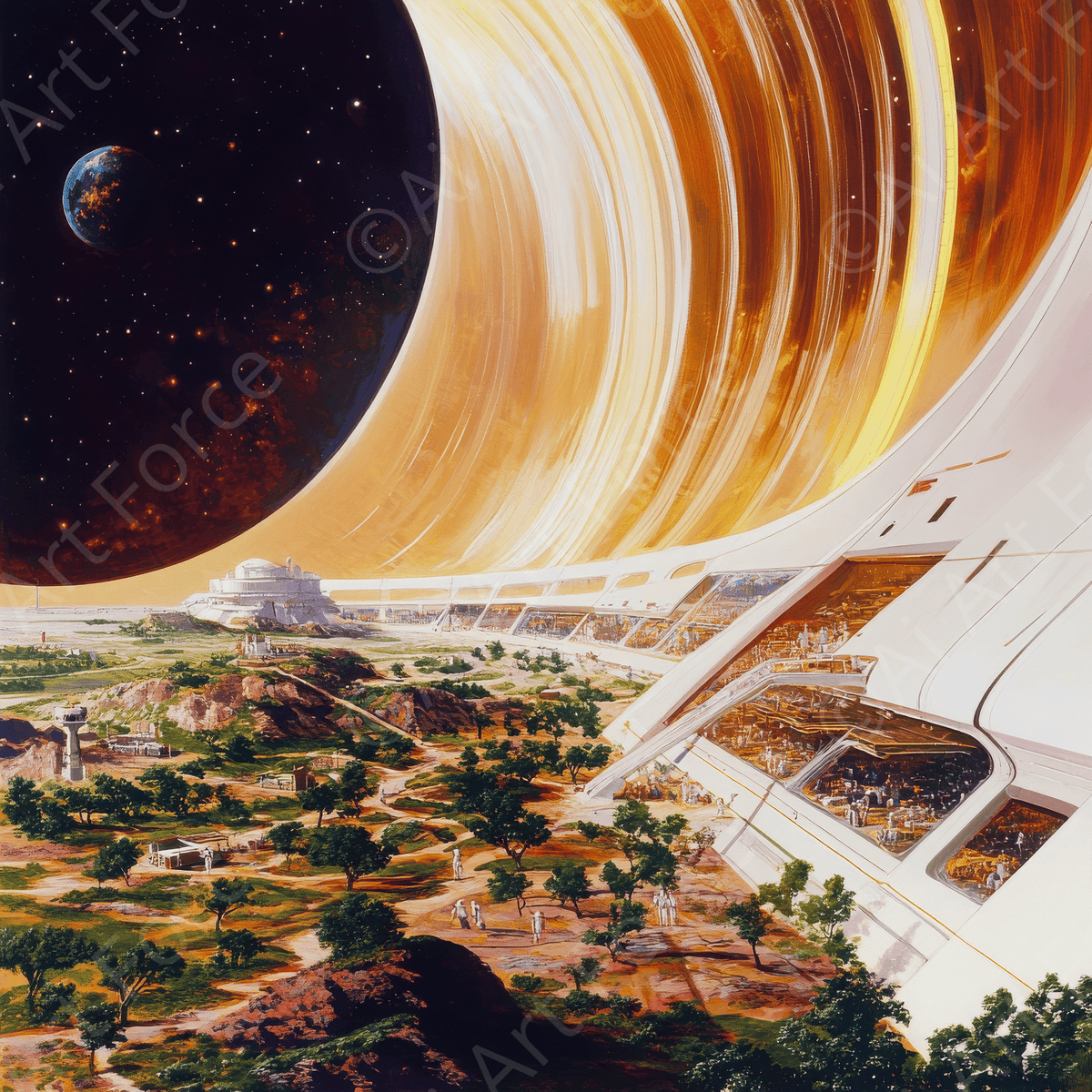 How space colonization could alter human society 2 - Shop Ai Art WebShop - Digital Art online Store