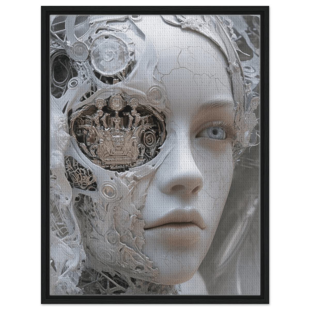 Hybrid Aristocrat in a Fractured Court A surrey 2 - Shop Ai Art WebShop - Digital Art online Store