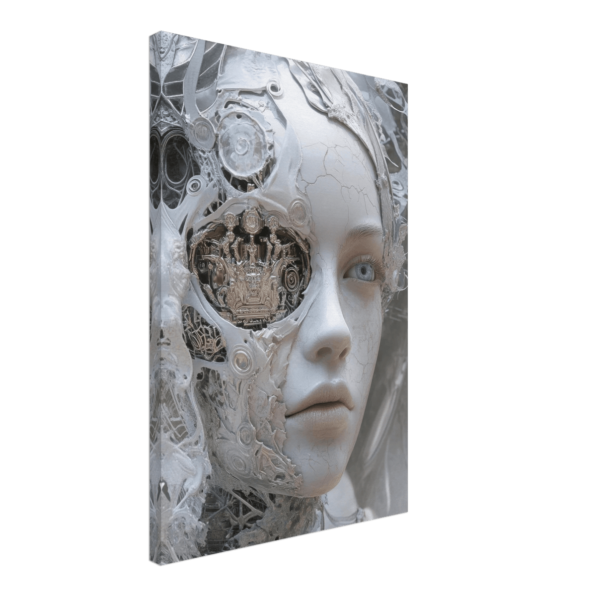 Hybrid Aristocrat in a Fractured Court A surrey 2 - Shop Ai Art WebShop - Digital Art online Store