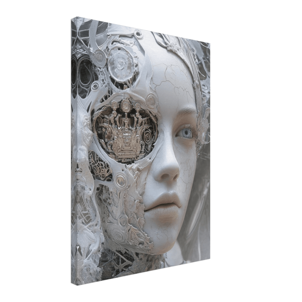Hybrid Aristocrat in a Fractured Court A surrey 2 - Shop Ai Art WebShop - Digital Art online Store