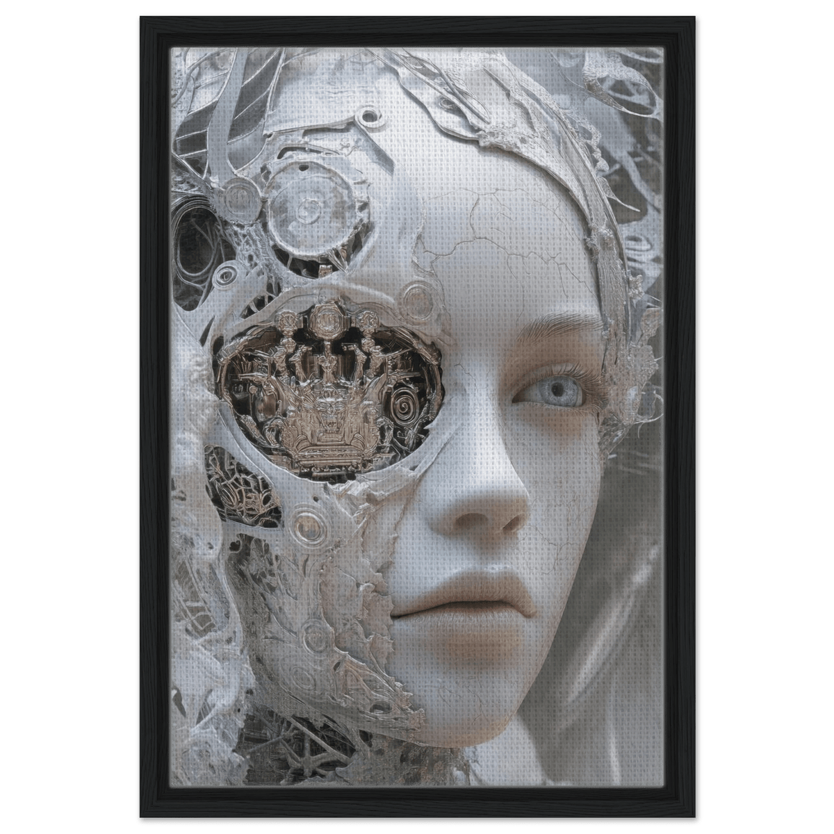 Hybrid Aristocrat in a Fractured Court A surrey 2 - Shop Ai Art WebShop - Digital Art online Store