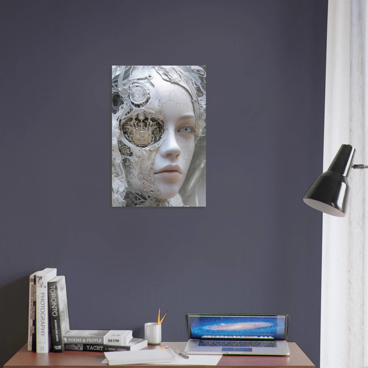 Hybrid Aristocrat in a Fractured Court A surrey 2 - Shop Ai Art WebShop - Digital Art online Store