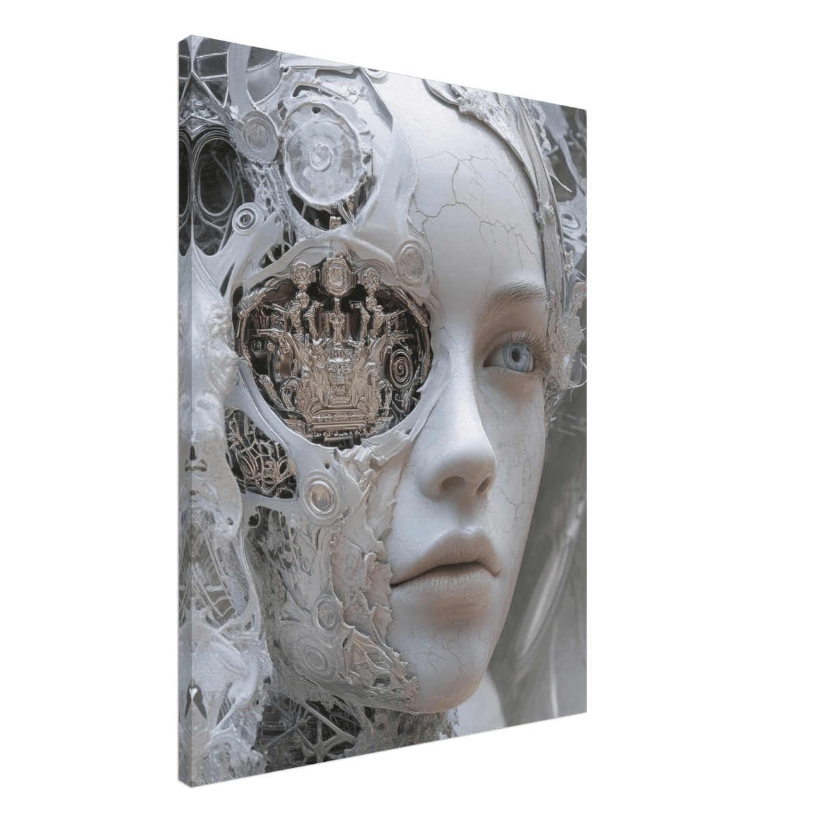 Hybrid Aristocrat in a Fractured Court A surrey 2 - Shop Ai Art WebShop - Digital Art online Store