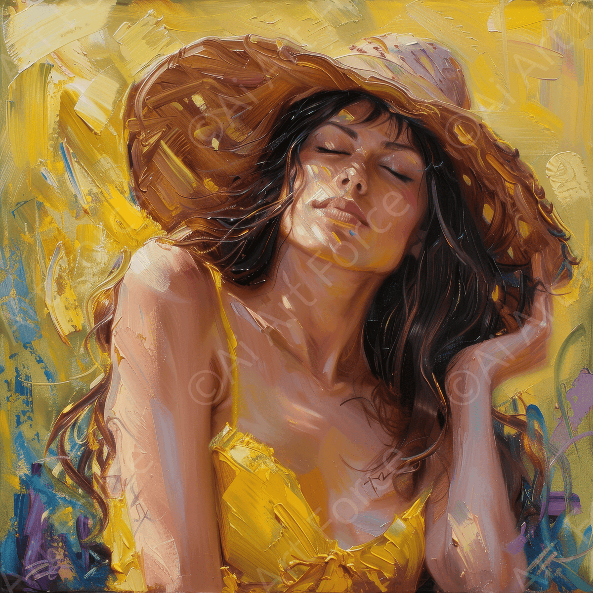 Impressionism Hot Women 2 - Shop Ai Art WebShop - Digital Art online Store