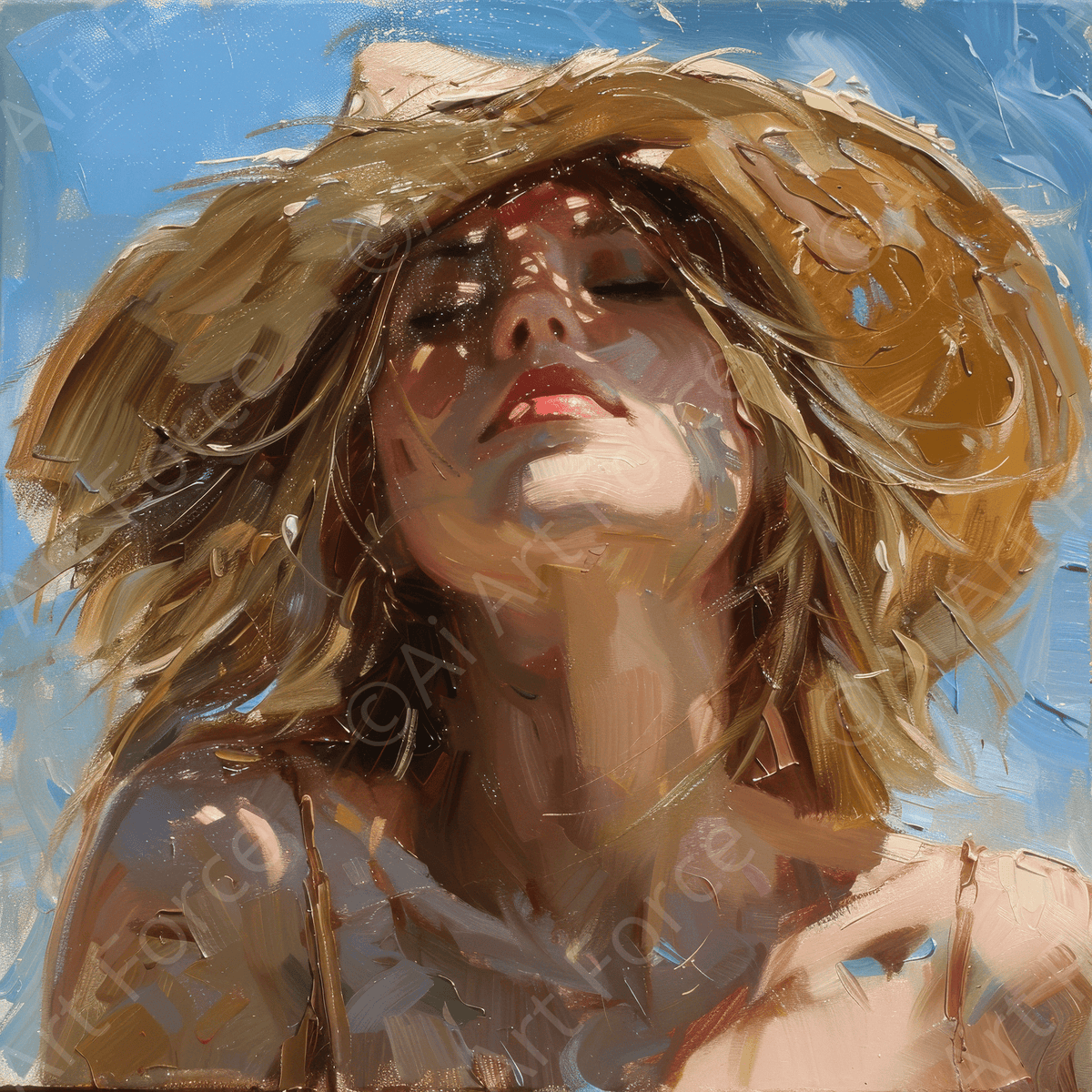 Impressionism Hot Women 3 - Shop Ai Art WebShop - Digital Art online Store