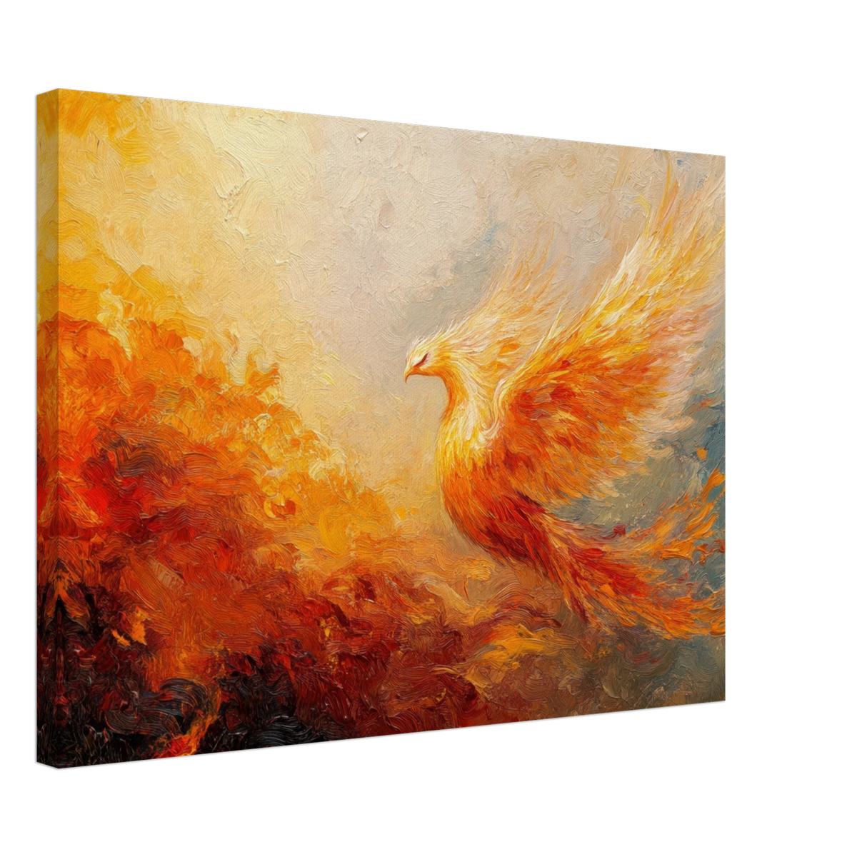 Impressionist Phoenix Rebirth Impressionism Did 2 - Shop Ai Art WebShop - Digital Art online Store