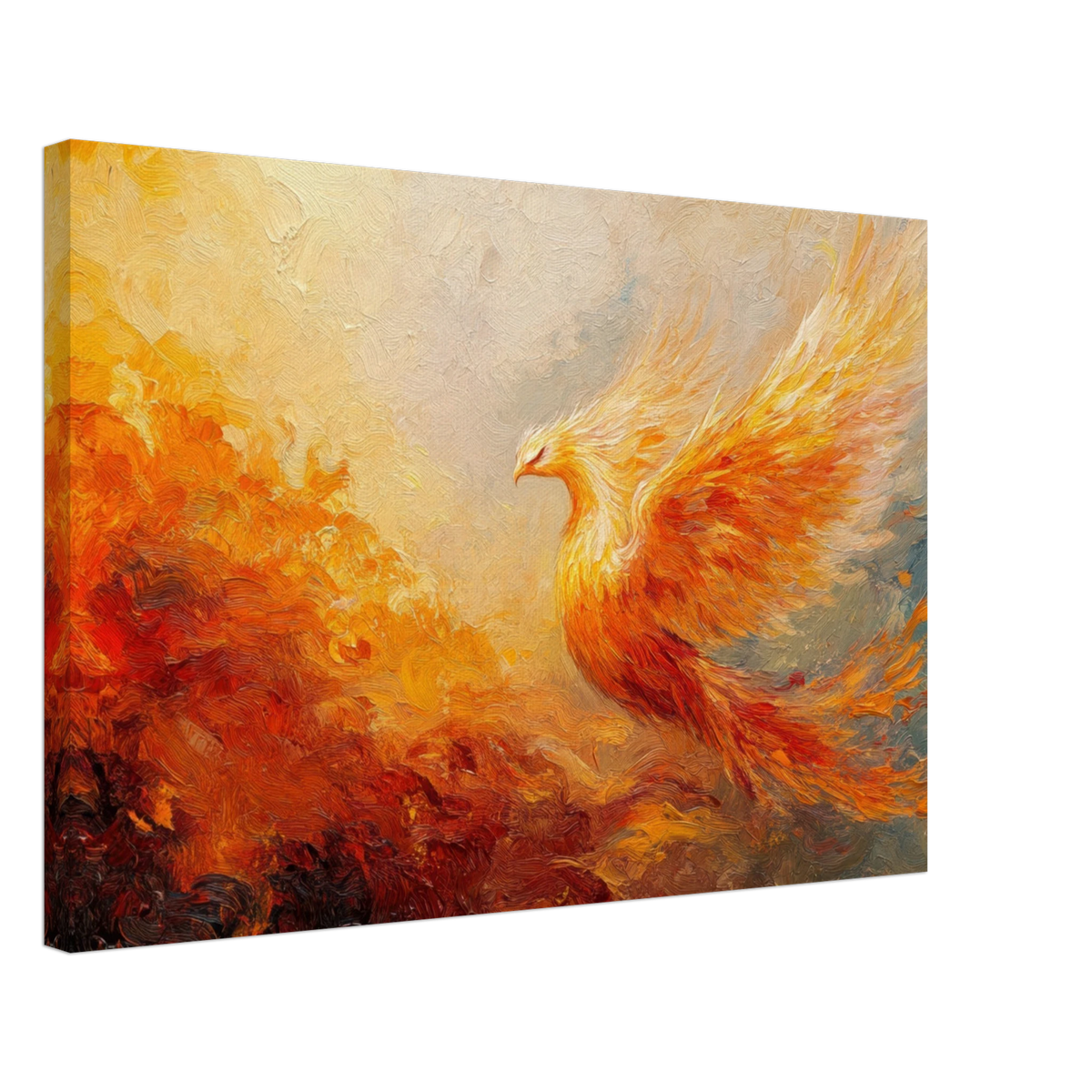 Impressionist Phoenix Rebirth Impressionism Did 2 - Shop Ai Art WebShop - Digital Art online Store