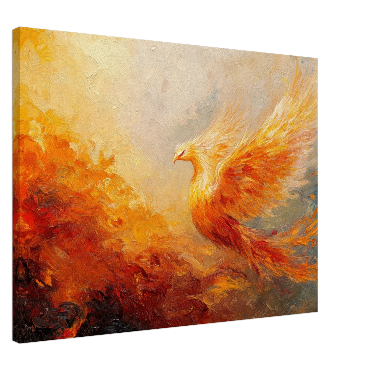 Impressionist Phoenix Rebirth Impressionism Did 2 - Shop Ai Art WebShop - Digital Art online Store