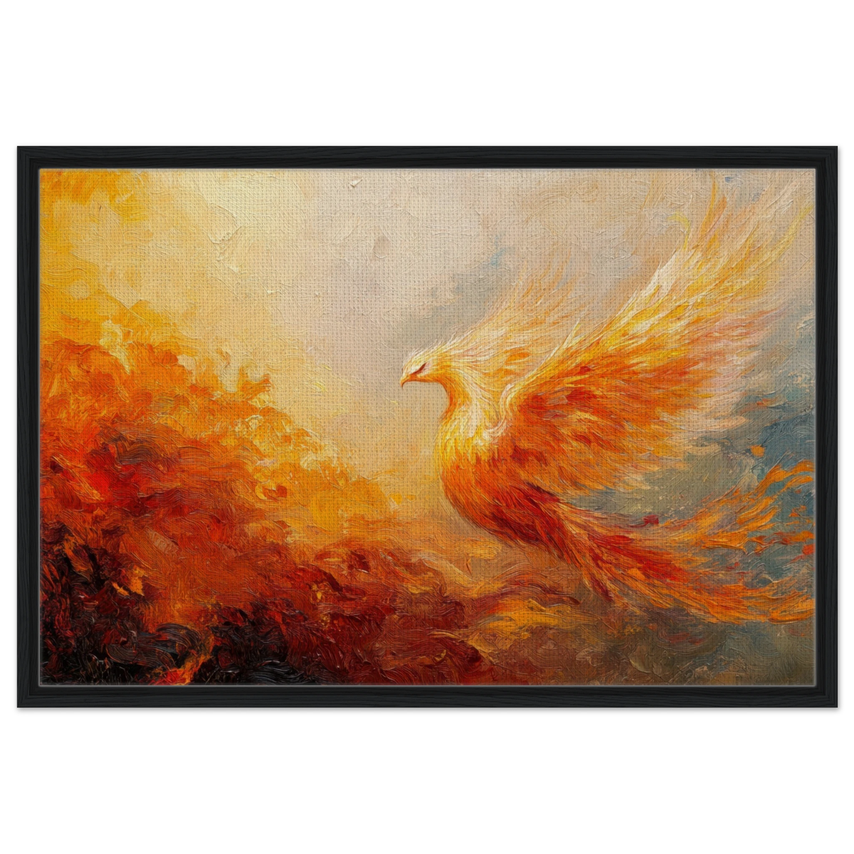 Impressionist Phoenix Rebirth Impressionism Did 2 - Shop Ai Art WebShop - Digital Art online Store