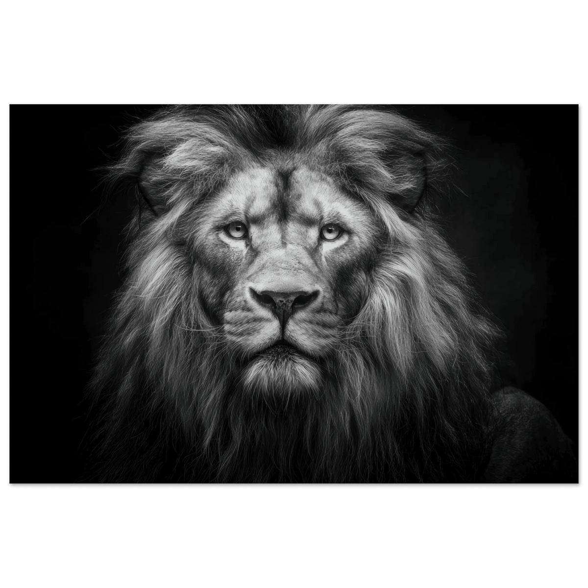 Lion Staring 0 - Shop Ai Art WebShop - Digital Art online Store
