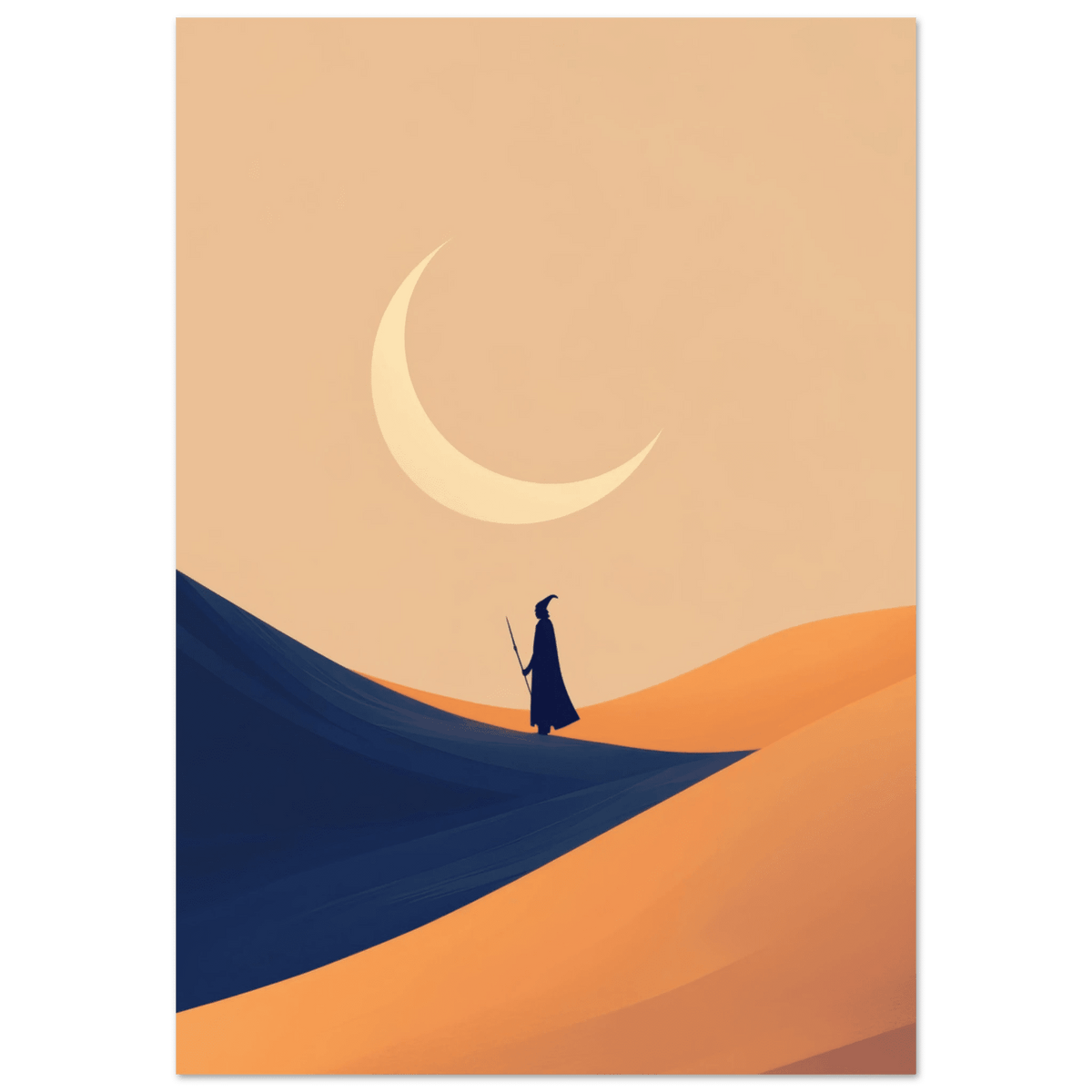 Minimalist Magical Landscape A sleek minimalist 3 - Shop Ai Art WebShop - Digital Art online Store