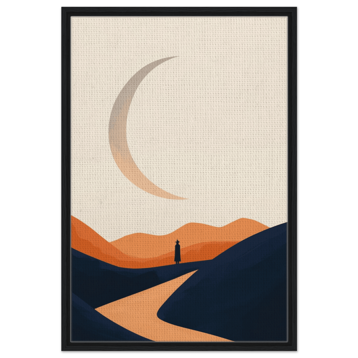 Minimalist Magical Landscape A sleek minimalist 4 - Shop Ai Art WebShop - Digital Art online Store