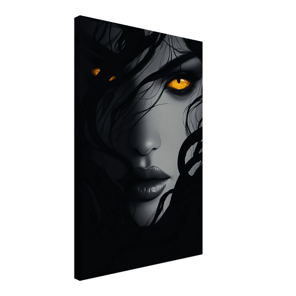 Minimalist Medusas Gaze Minimalism Tight - Focus 2 - Shop Ai Art WebShop - Digital Art online Store