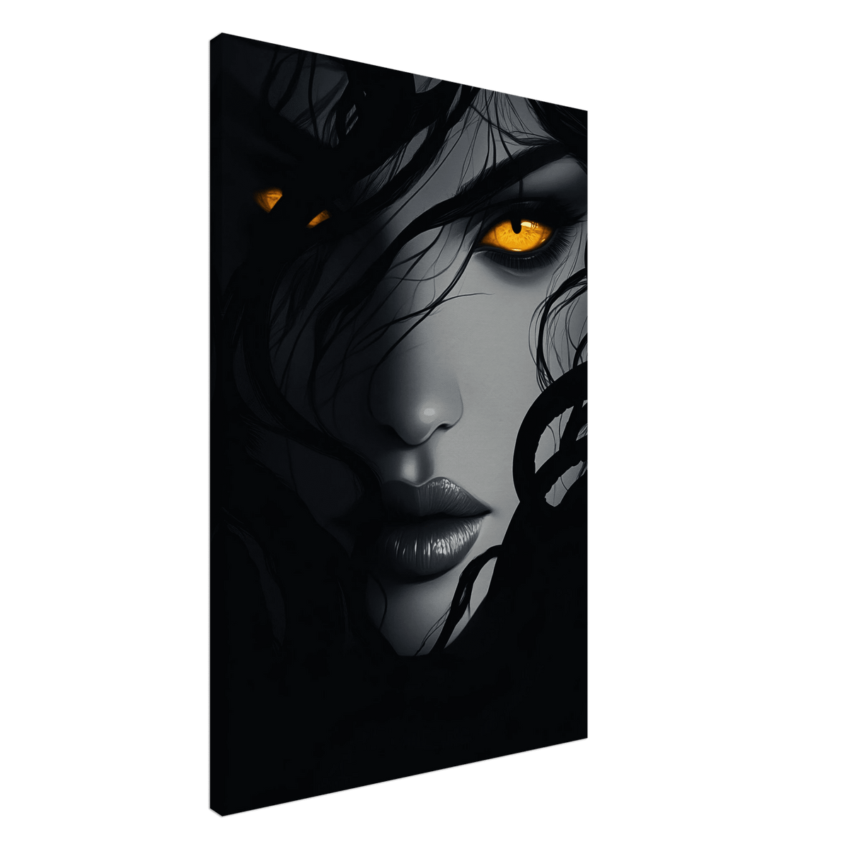 Minimalist Medusas Gaze Minimalism Tight - Focus 2 - Shop Ai Art WebShop - Digital Art online Store