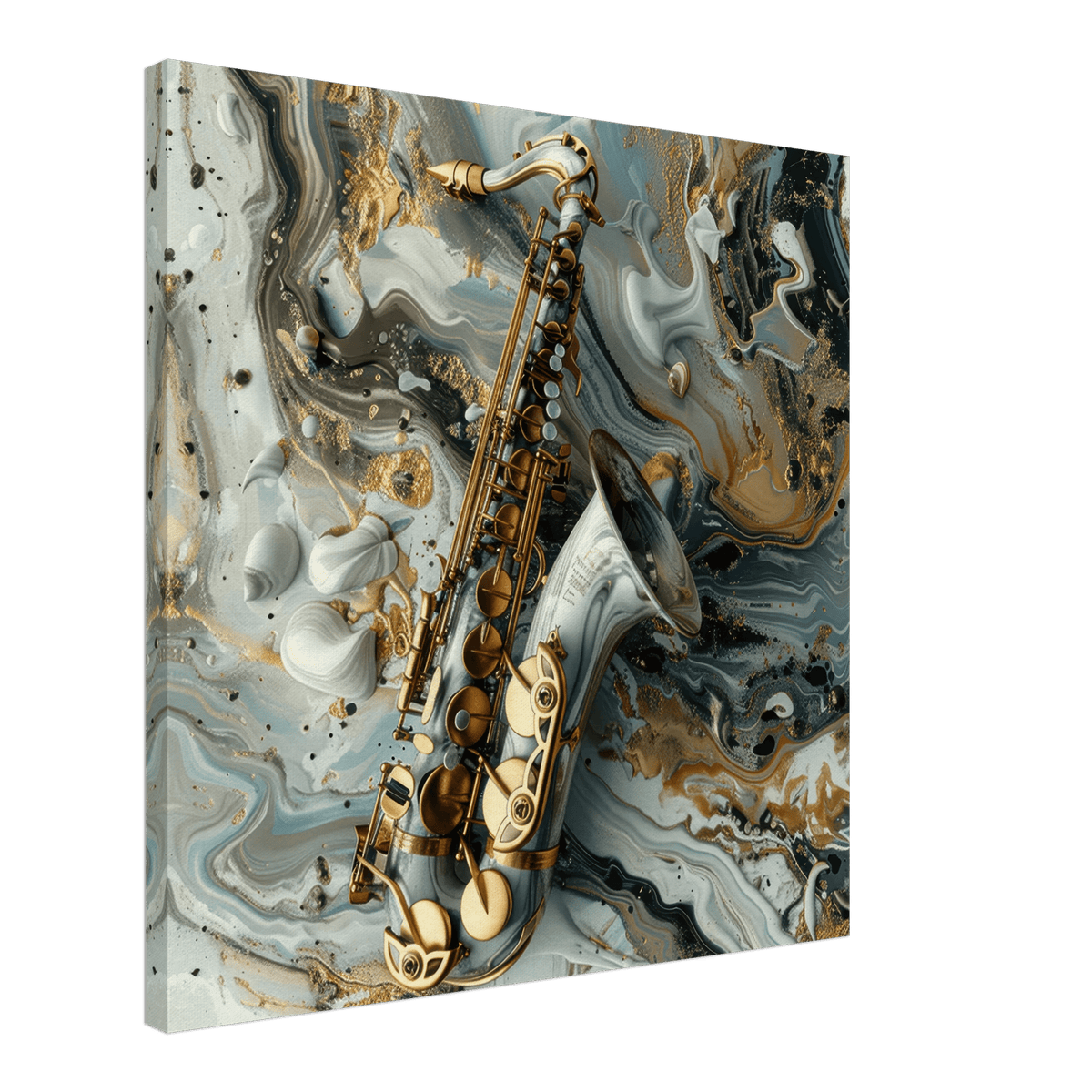 Music Art 2 Saxophone - Shop Ai Art WebShop - Digital Art online Store