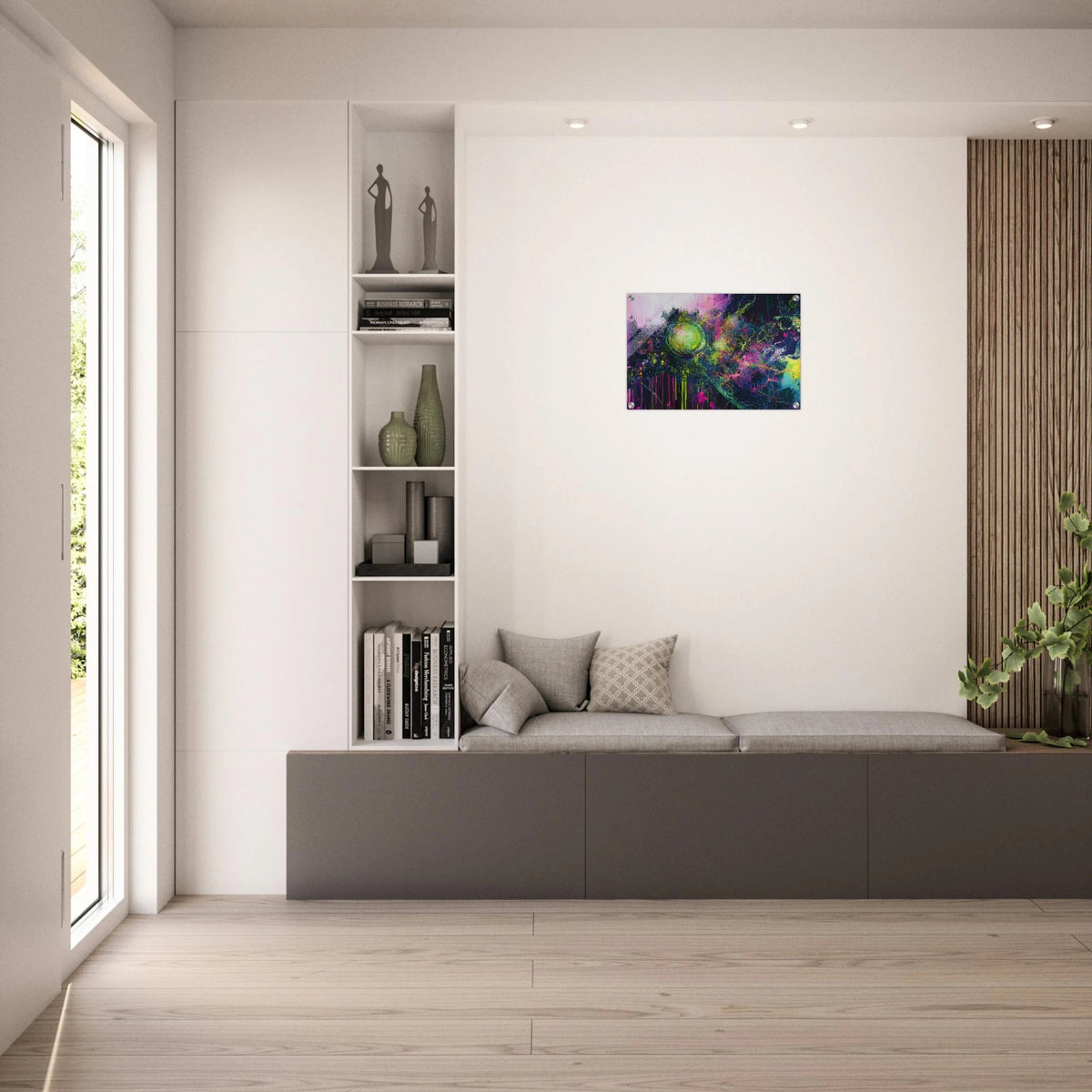 Neural Cataclysm A tangled web of luminous snap - Shop Ai Art WebShop - Digital Art online Store