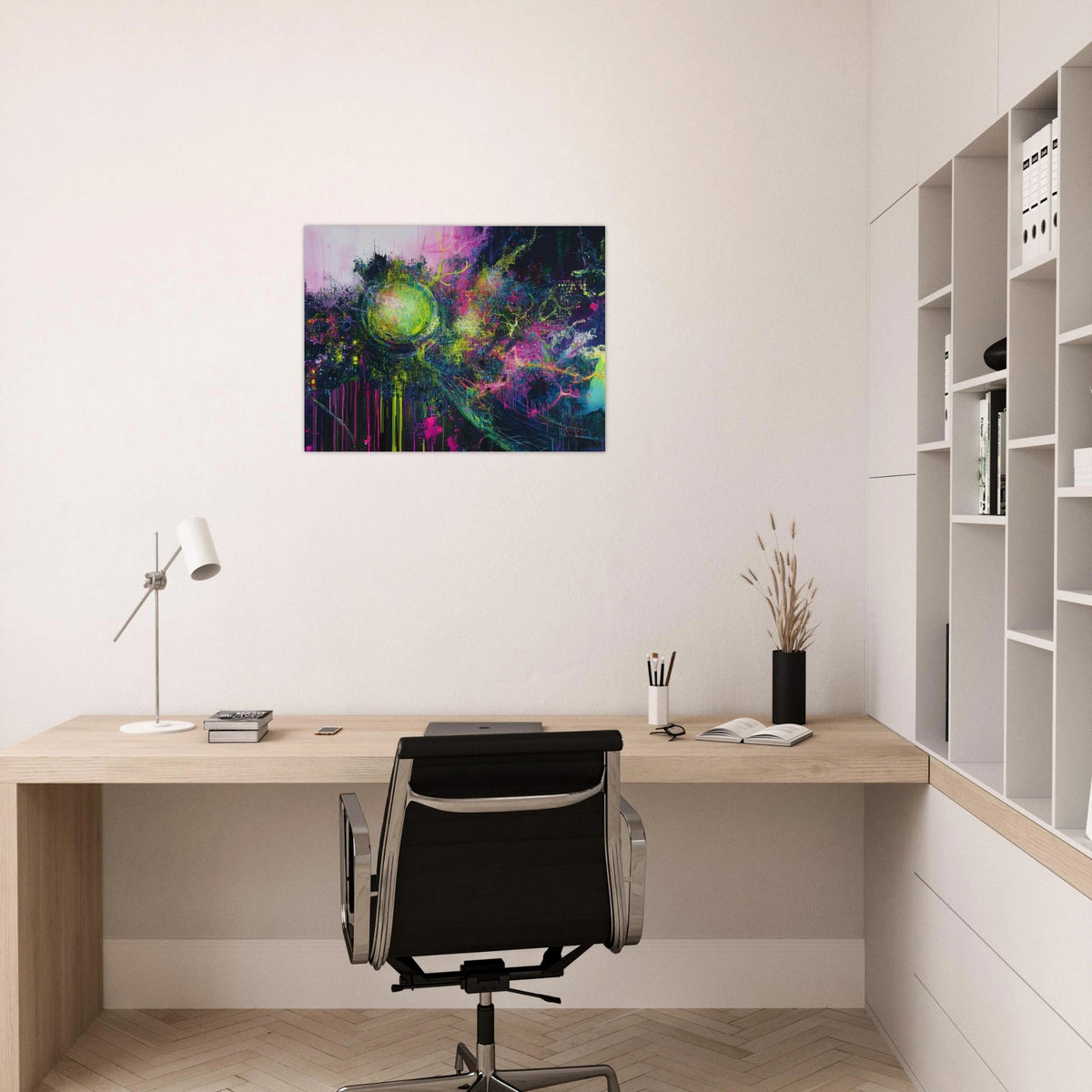 Neural Cataclysm A tangled web of luminous snap - Shop Ai Art WebShop - Digital Art online Store
