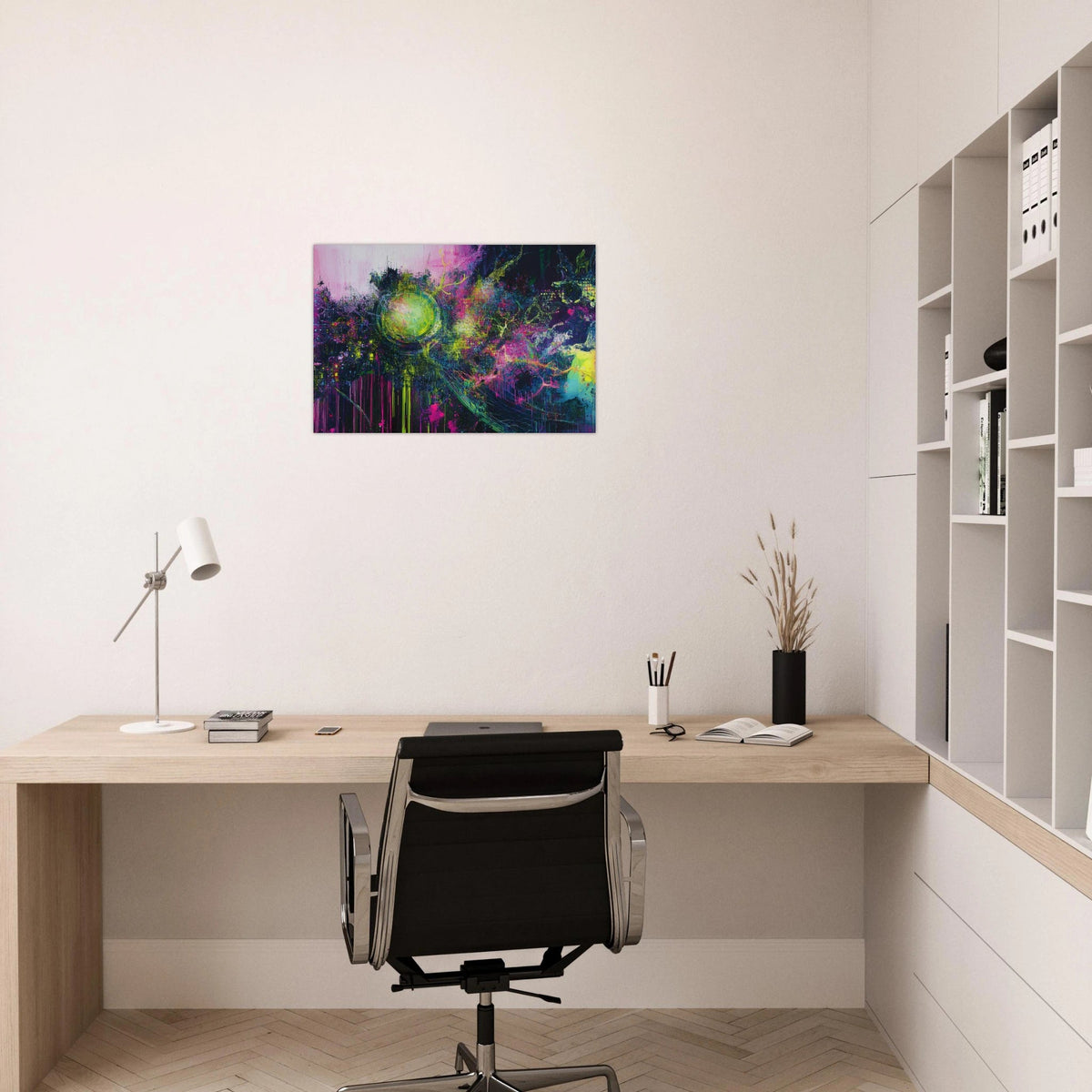 Neural Cataclysm A tangled web of luminous snap - Shop Ai Art WebShop - Digital Art online Store