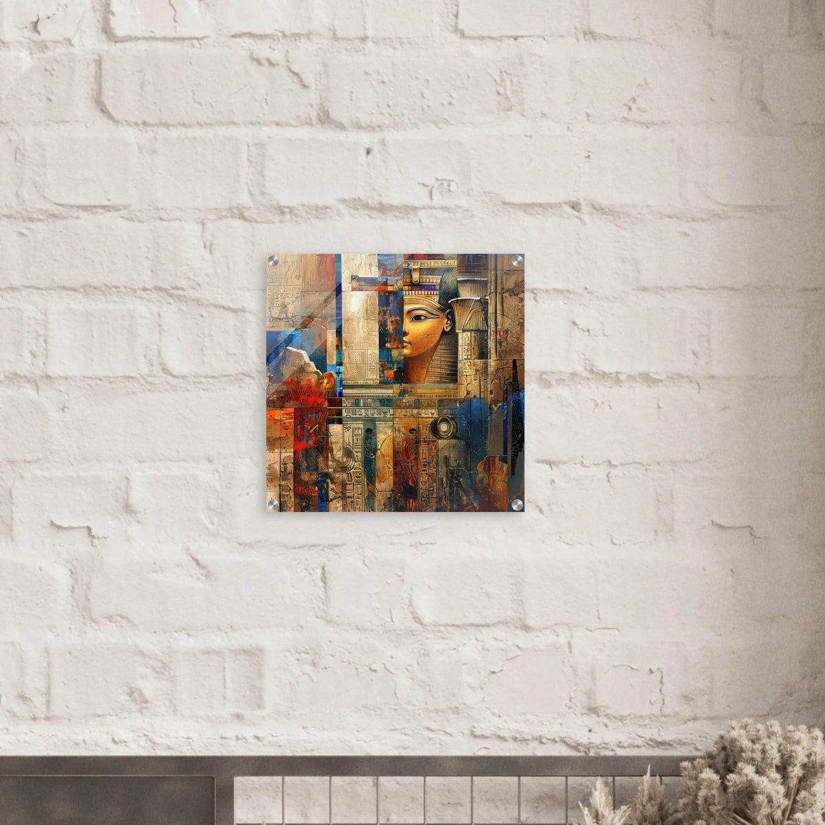 Old culture of Egypt in abstract style - Shop Ai Art WebShop - Digital Art online Store