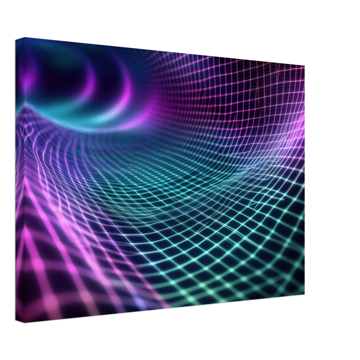 Quantum Reverberation Cascading waves of transit 2 - Shop Ai Art WebShop - Digital Art online Store