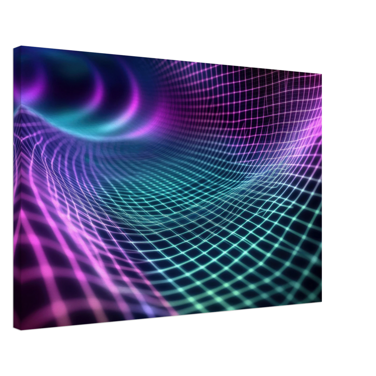 Quantum Reverberation Cascading waves of transit 2 - Shop Ai Art WebShop - Digital Art online Store