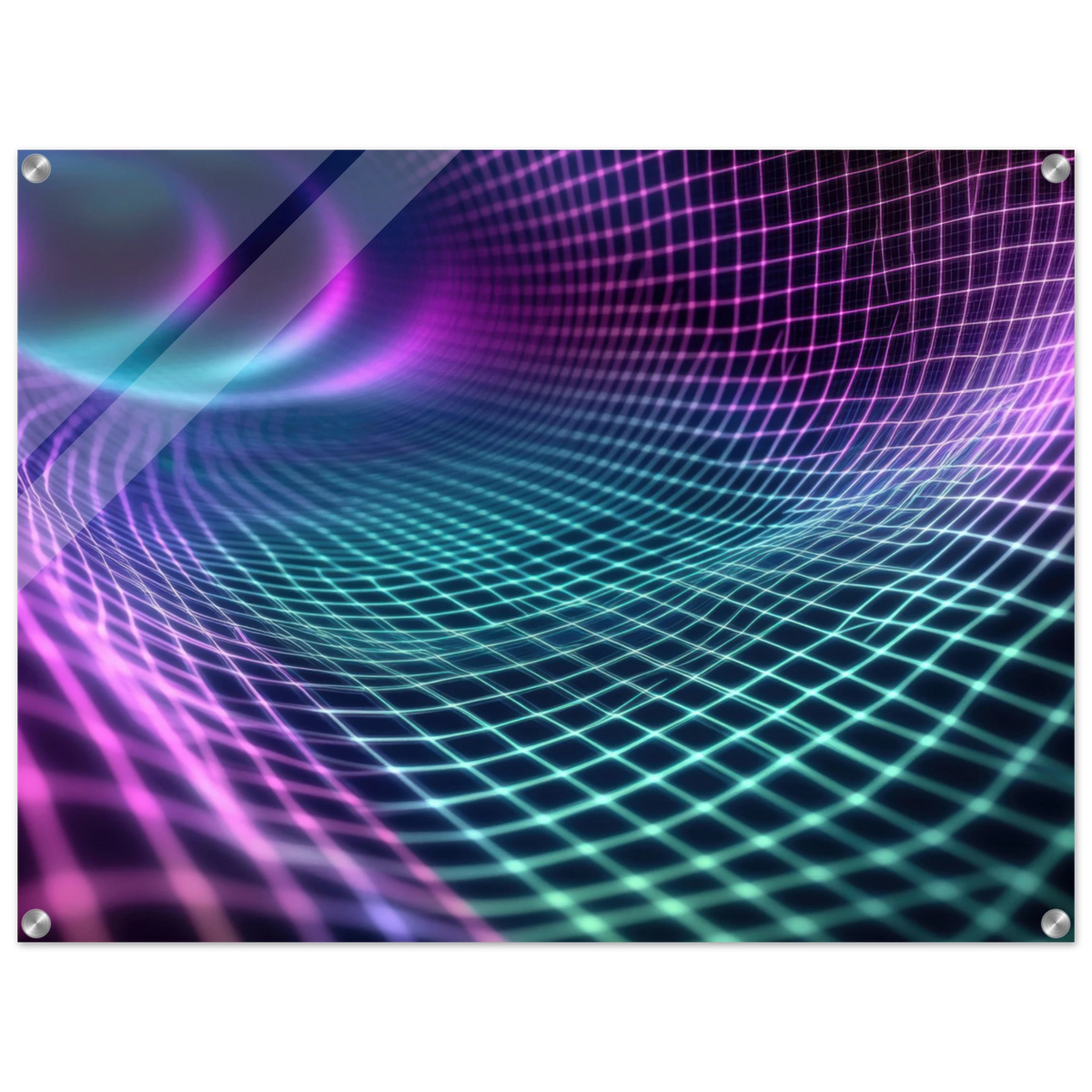 Quantum Reverberation Cascading waves of transit 2 - Shop Ai Art WebShop - Digital Art online Store