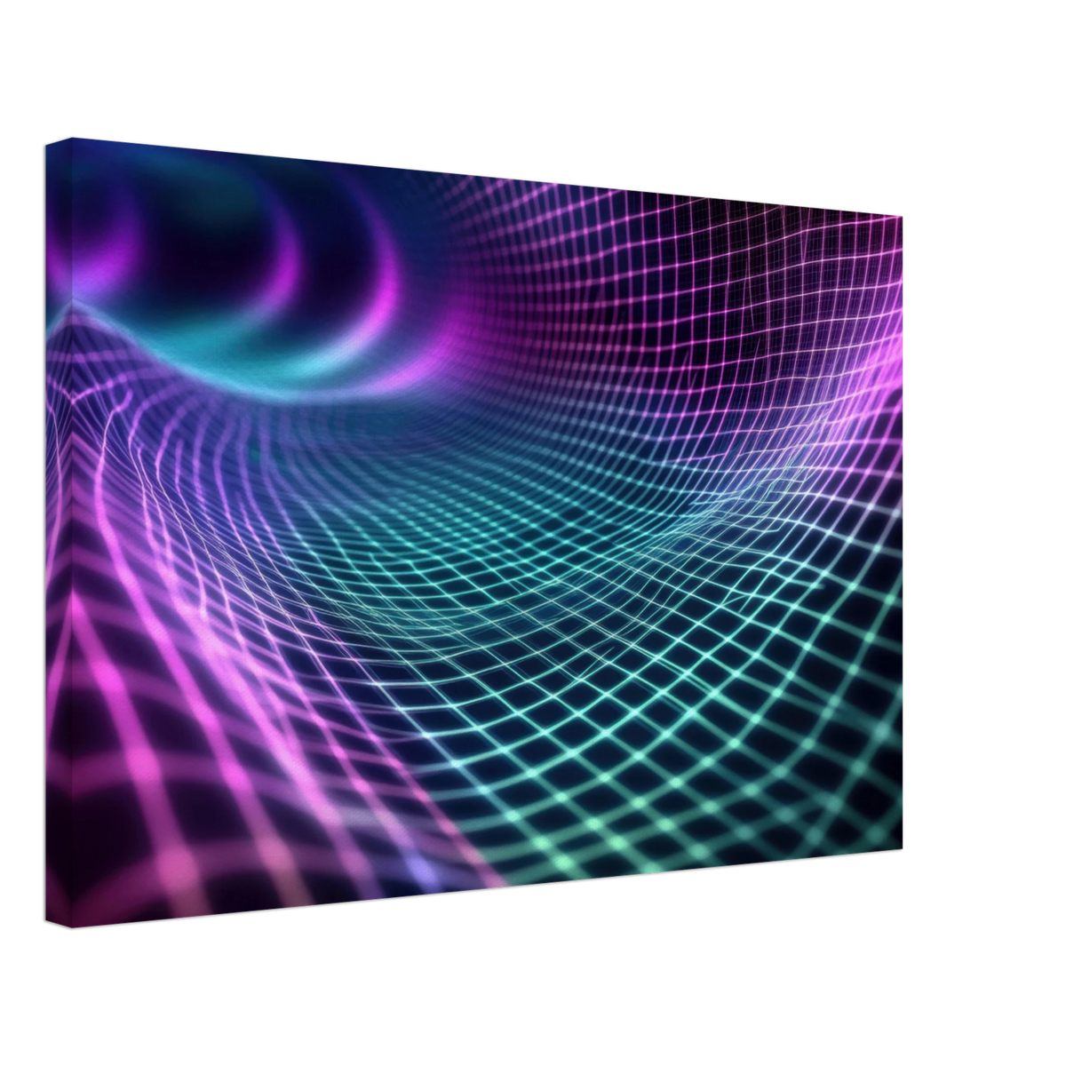 Quantum Reverberation Cascading waves of transit 2 - Shop Ai Art WebShop - Digital Art online Store