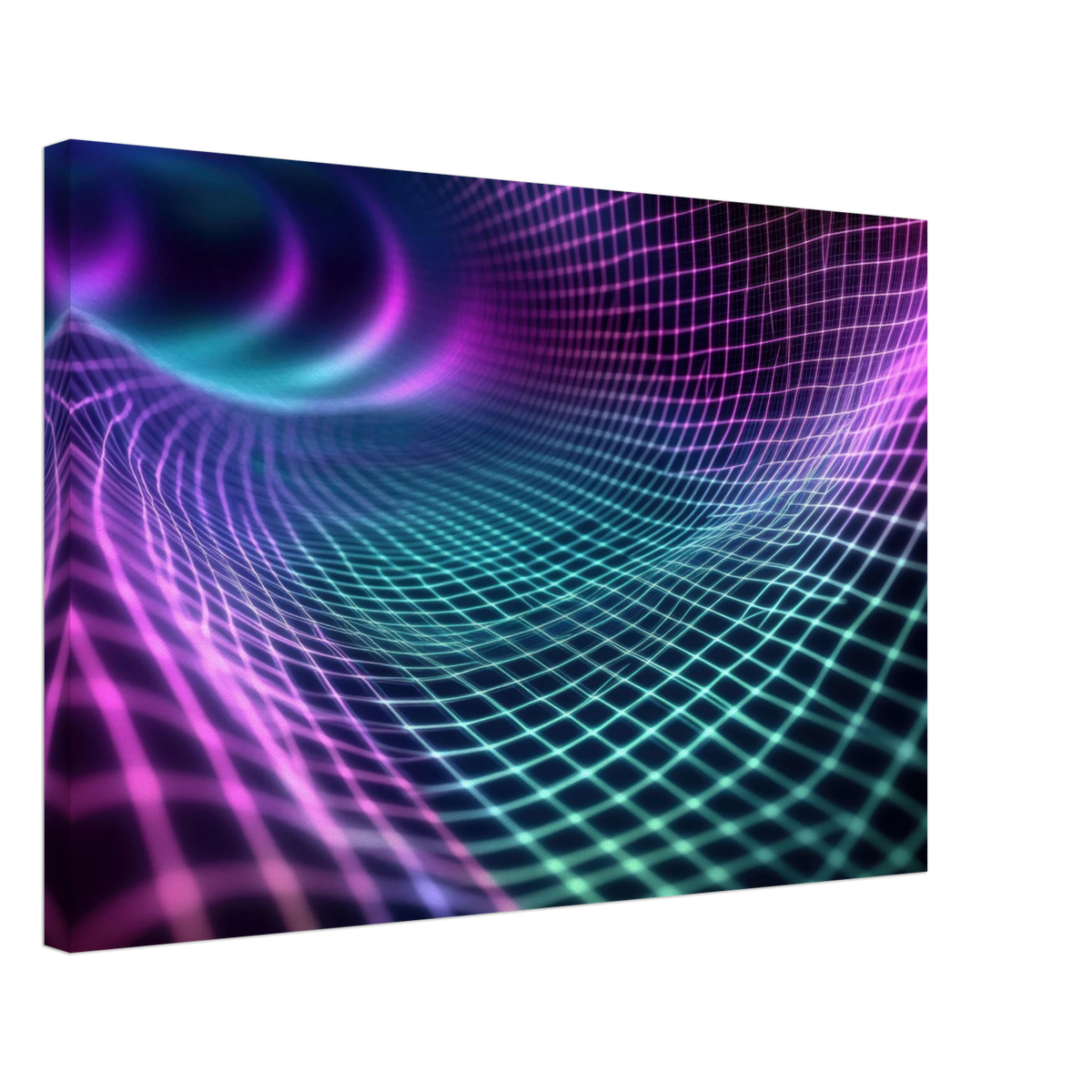 Quantum Reverberation Cascading waves of transit 2 - Shop Ai Art WebShop - Digital Art online Store