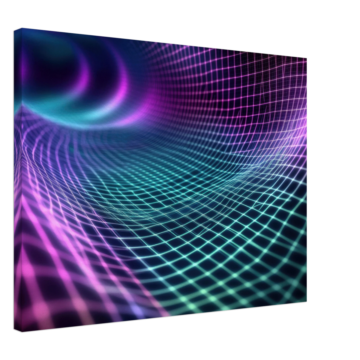 Quantum Reverberation Cascading waves of transit 2 - Shop Ai Art WebShop - Digital Art online Store