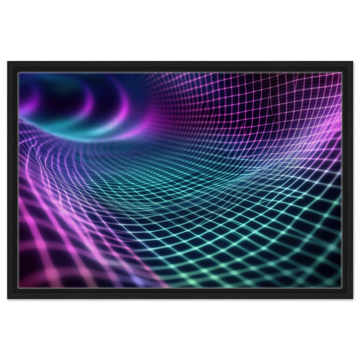 Quantum Reverberation Cascading waves of transit 2 - Shop Ai Art WebShop - Digital Art online Store