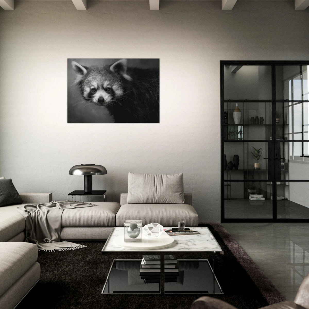Red Panda Head 1 - Shop Ai Art WebShop - Digital Art online Store