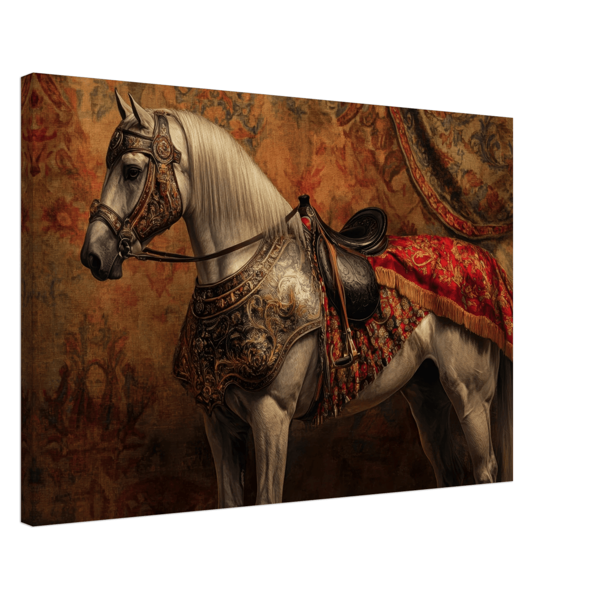Renaissance Portrait of a Noble Horse A dignified 2 - Shop Ai Art WebShop - Digital Art online Store