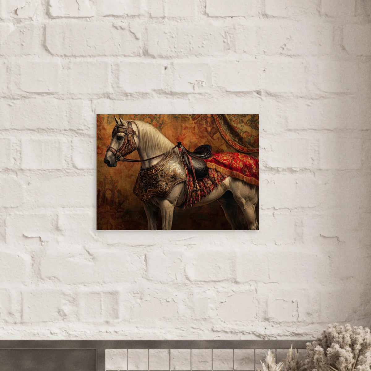 Renaissance Portrait of a Noble Horse A dignified 2 - Shop Ai Art WebShop - Digital Art online Store