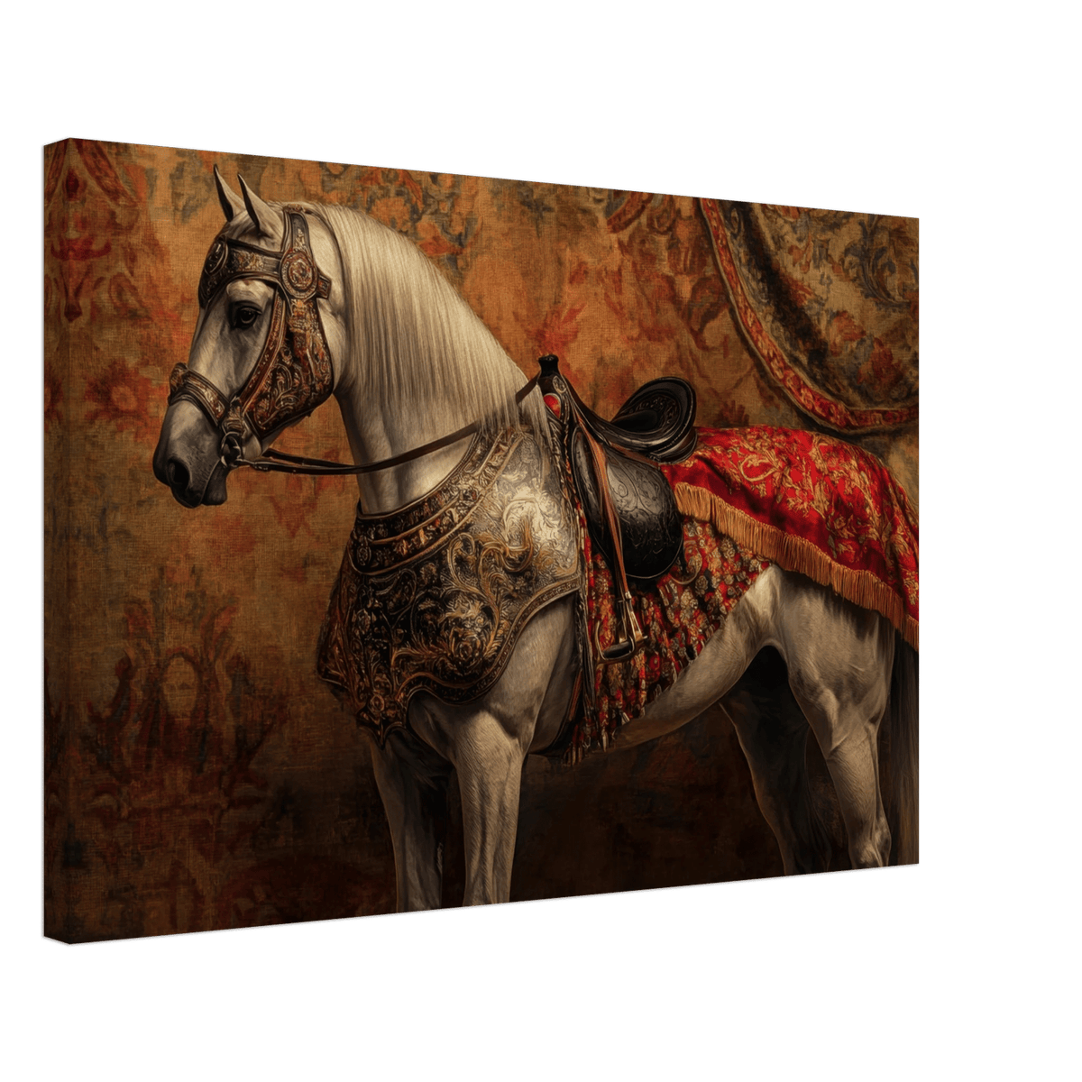 Renaissance Portrait of a Noble Horse A dignified 2 - Shop Ai Art WebShop - Digital Art online Store
