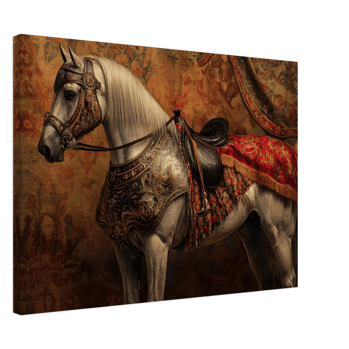 Renaissance Portrait of a Noble Horse A dignified 2 - Shop Ai Art WebShop - Digital Art online Store