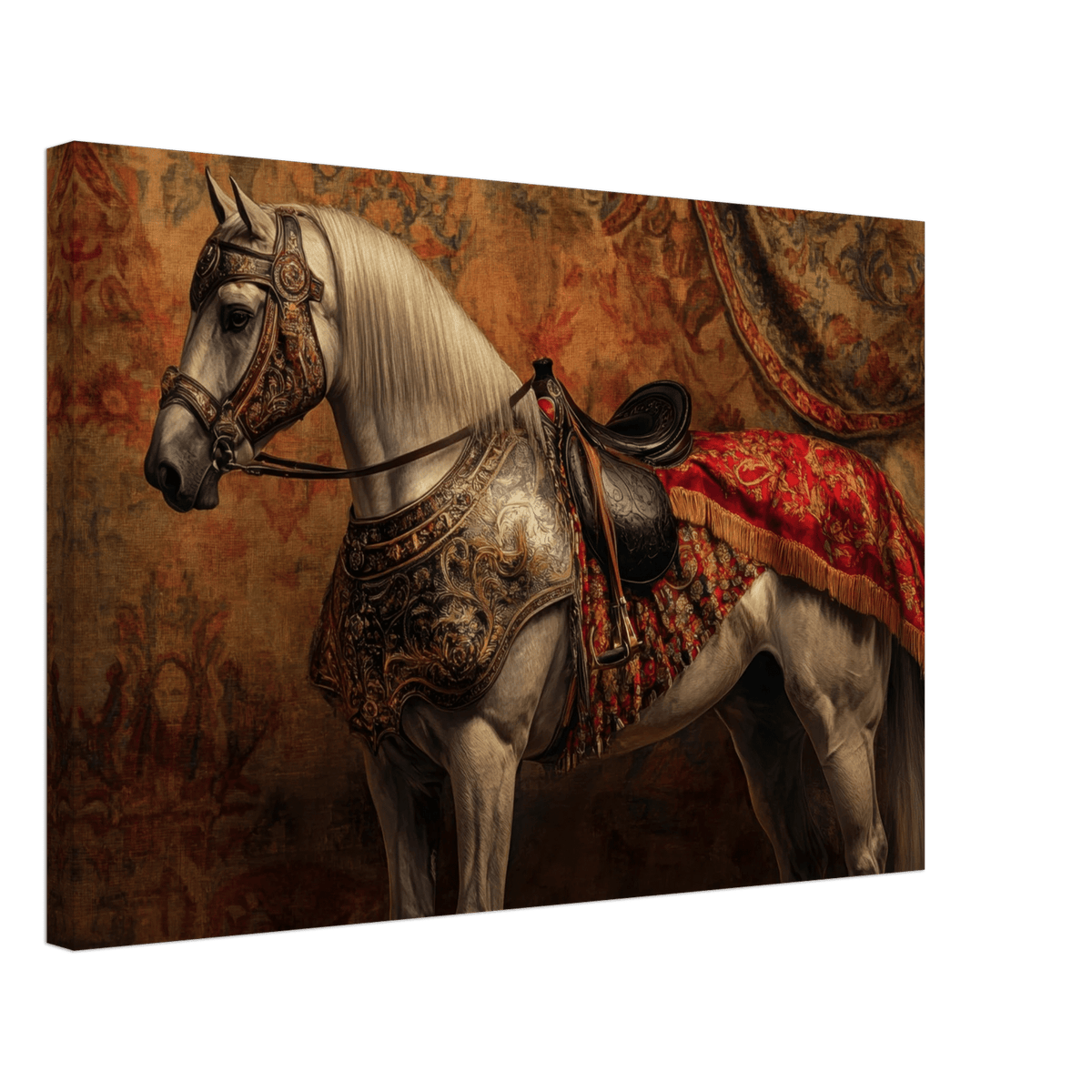 Renaissance Portrait of a Noble Horse A dignified 2 - Shop Ai Art WebShop - Digital Art online Store
