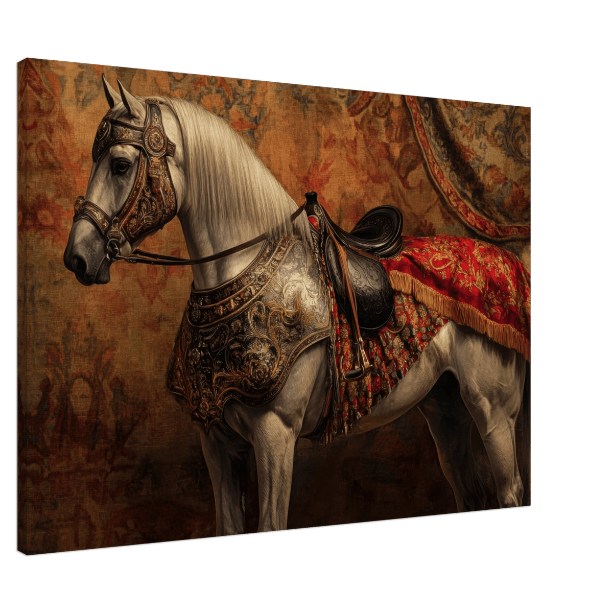 Renaissance Portrait of a Noble Horse A dignified 2 - Shop Ai Art WebShop - Digital Art online Store