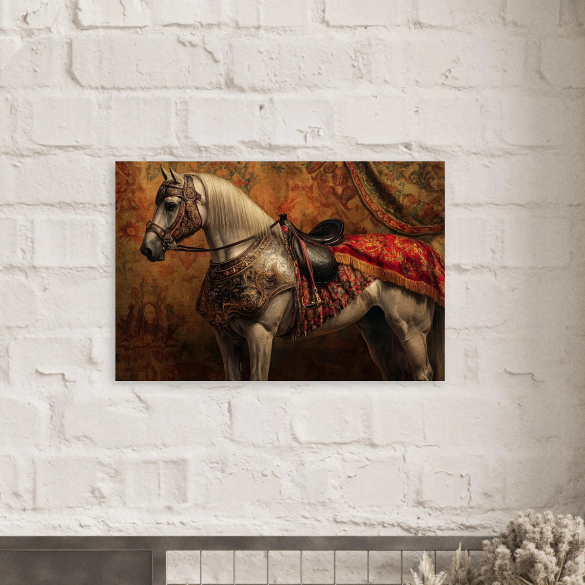 Renaissance Portrait of a Noble Horse A dignified 2 - Shop Ai Art WebShop - Digital Art online Store