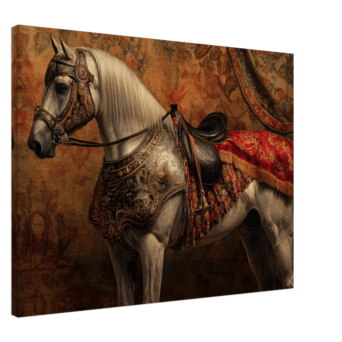 Renaissance Portrait of a Noble Horse A dignified 2 - Shop Ai Art WebShop - Digital Art online Store