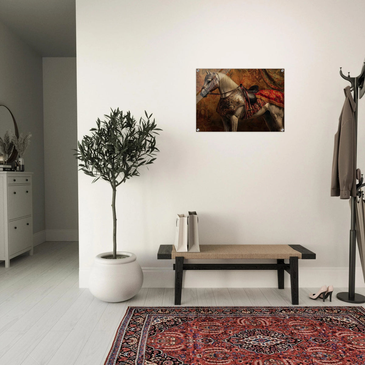 Renaissance Portrait of a Noble Horse A dignified 2 - Shop Ai Art WebShop - Digital Art online Store