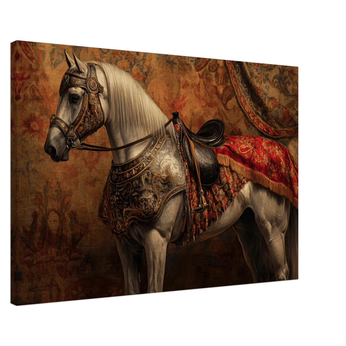 Renaissance Portrait of a Noble Horse A dignified 2 - Shop Ai Art WebShop - Digital Art online Store