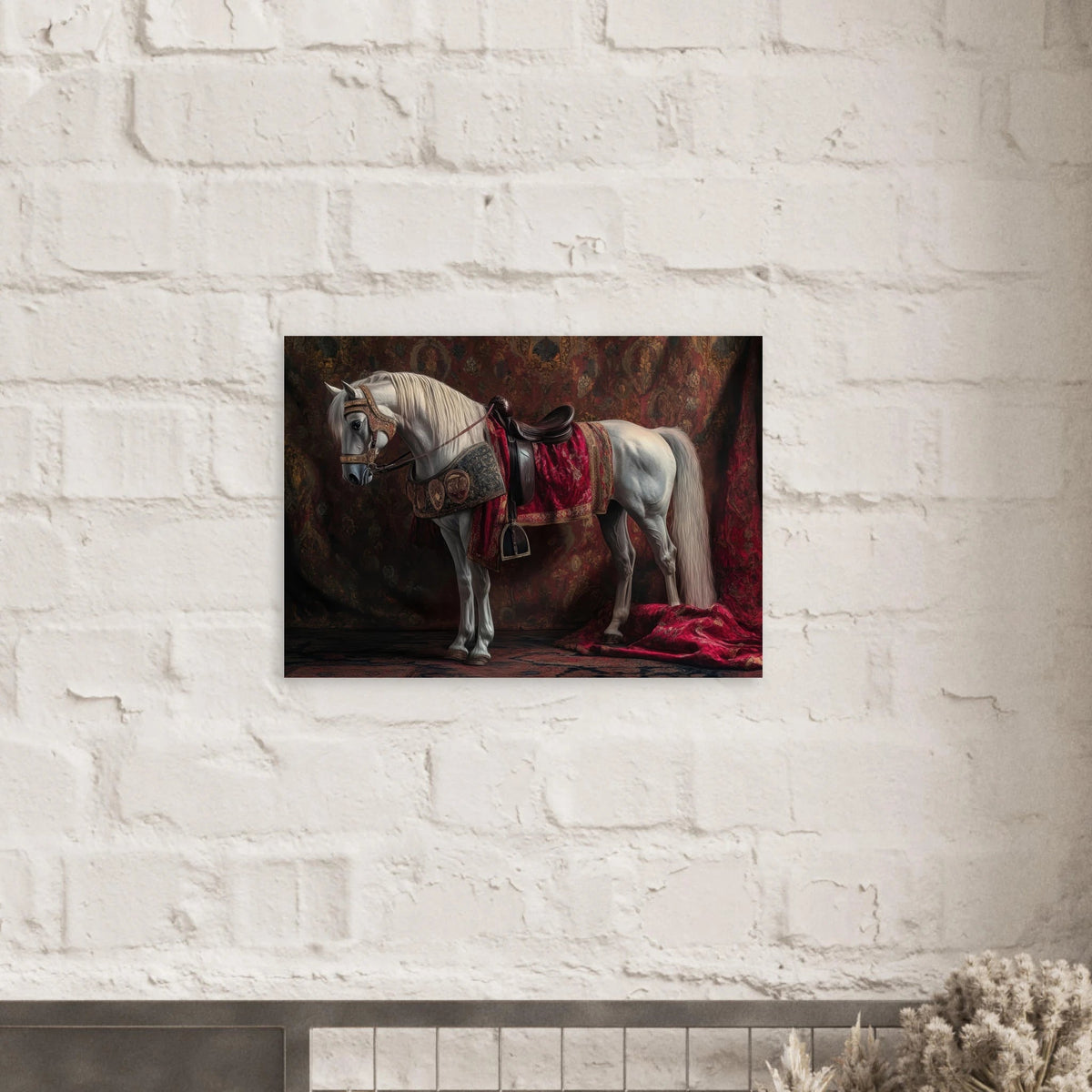 Renaissance Portrait of a Noble Horse A dignified 4 - Shop Ai Art WebShop - Digital Art online Store