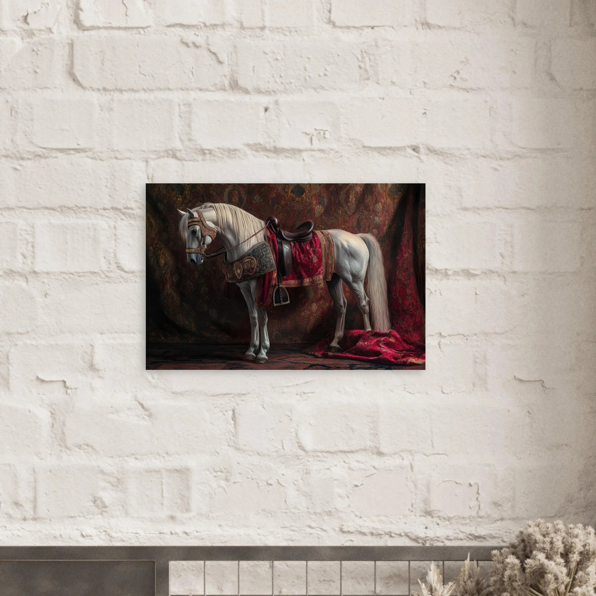 Renaissance Portrait of a Noble Horse A dignified 4 - Shop Ai Art WebShop - Digital Art online Store