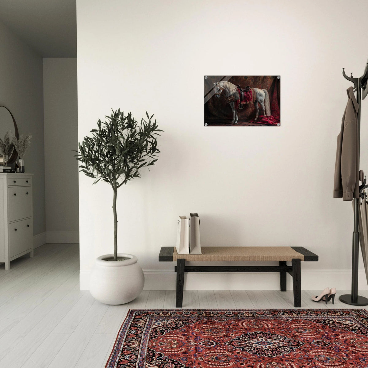 Renaissance Portrait of a Noble Horse A dignified 4 - Shop Ai Art WebShop - Digital Art online Store