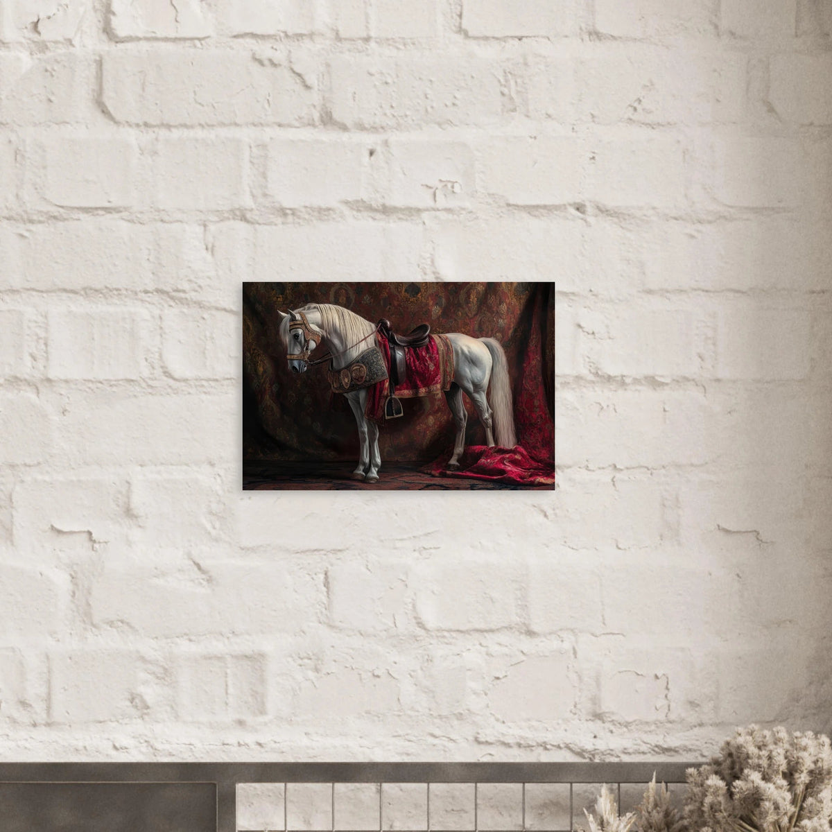 Renaissance Portrait of a Noble Horse A dignified 4 - Shop Ai Art WebShop - Digital Art online Store