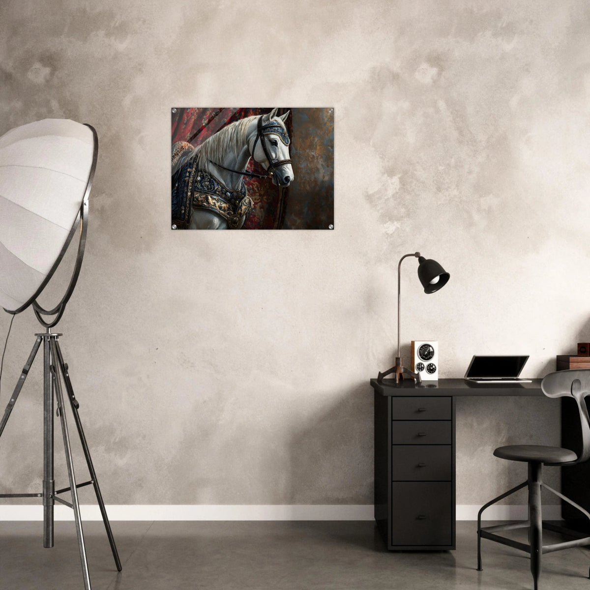 Renaissance Portrait of a Noble Horse A dignified 6 - Shop Ai Art WebShop - Digital Art online Store