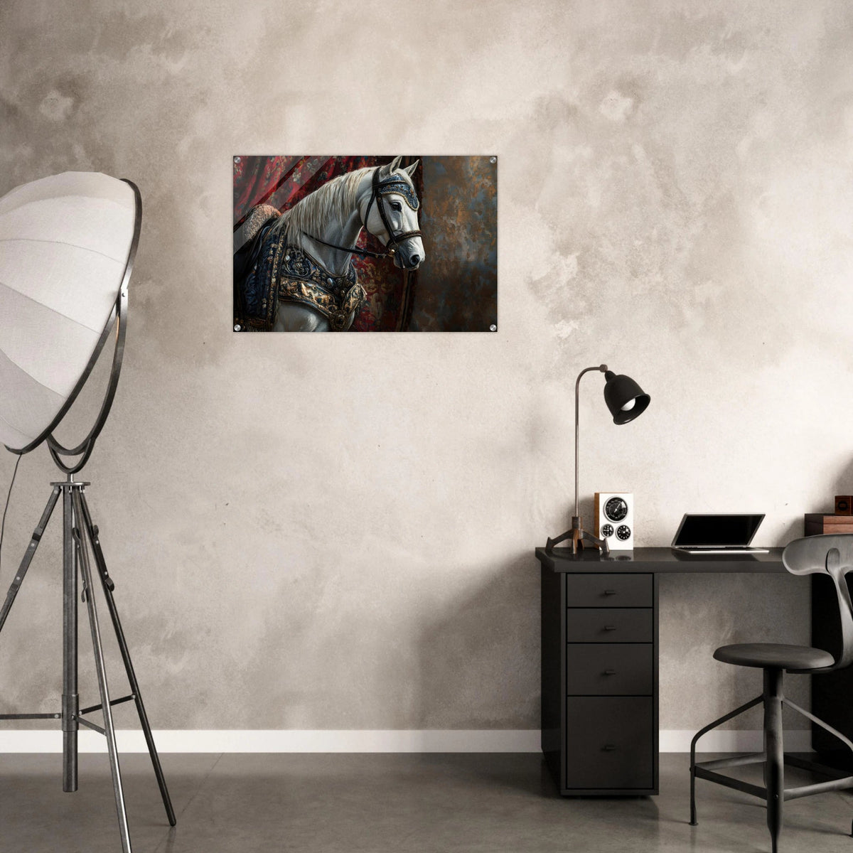 Renaissance Portrait of a Noble Horse A dignified 6 - Shop Ai Art WebShop - Digital Art online Store