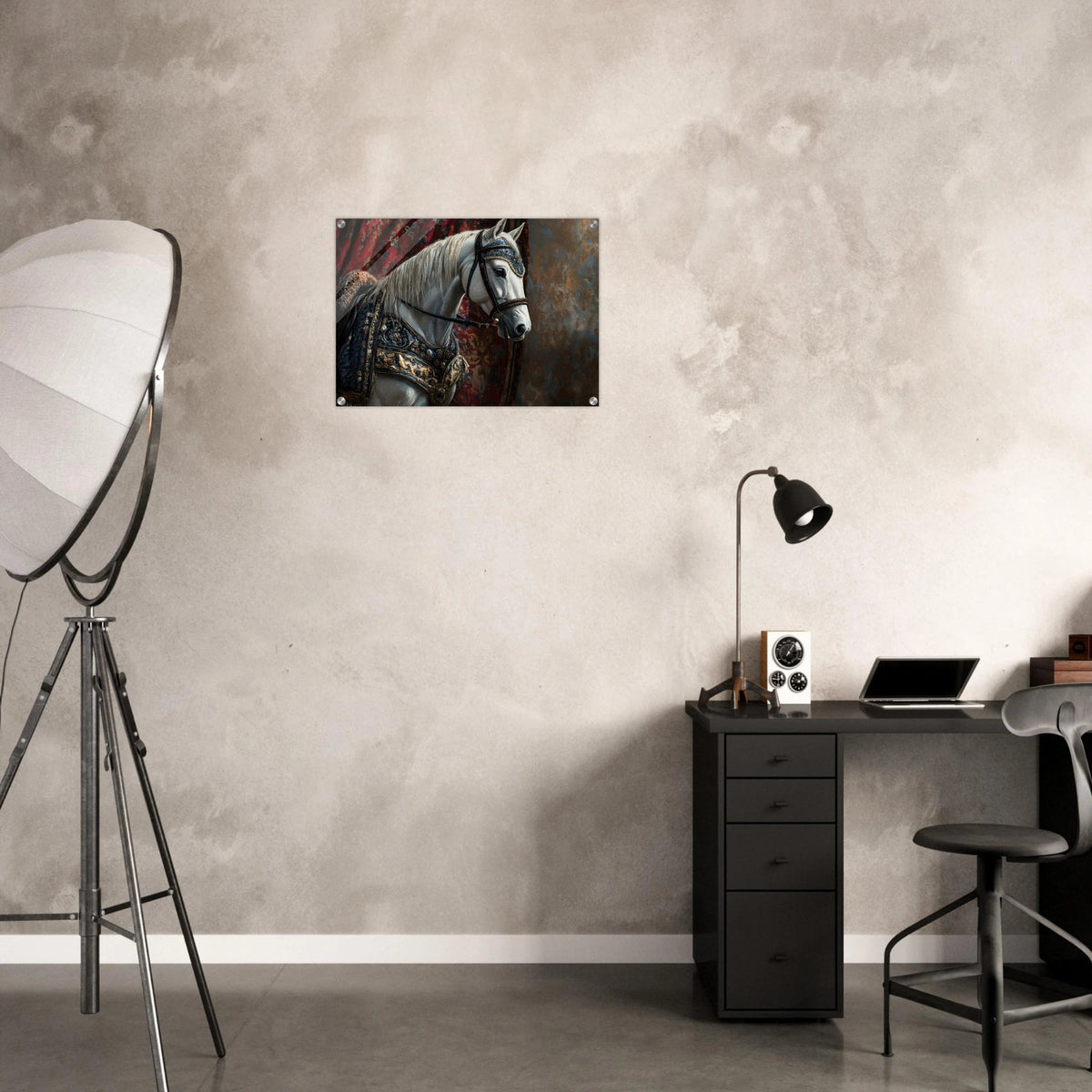 Renaissance Portrait of a Noble Horse A dignified 6 - Shop Ai Art WebShop - Digital Art online Store